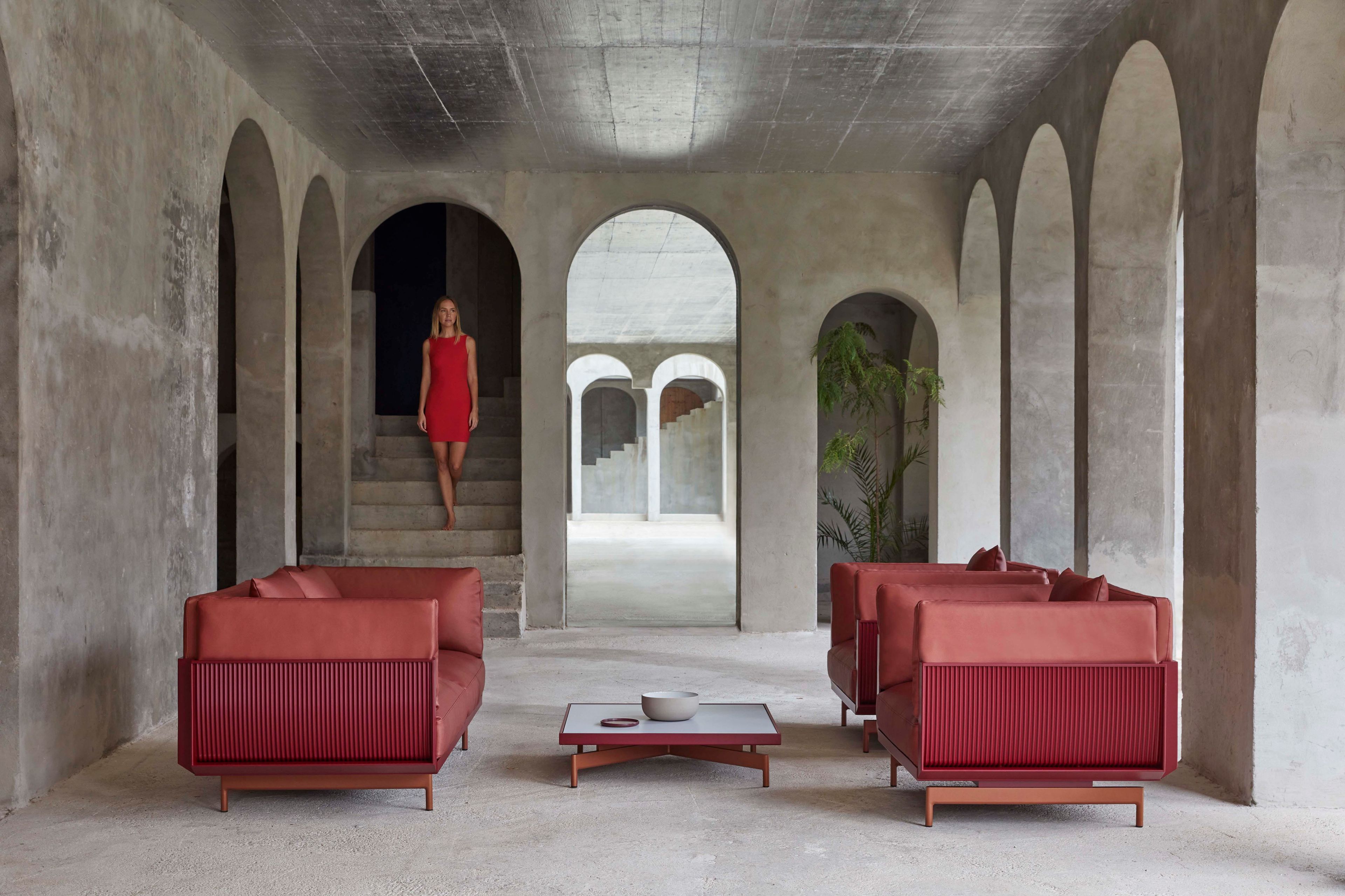 Садовый стул из ткани и алюминия с термокрытием GANDIABLASCO Onde ARCH-00136154 - Вид №51