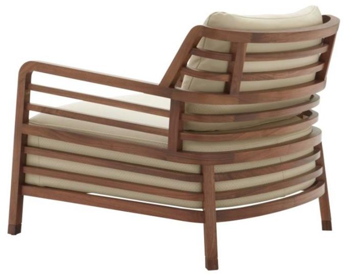 Ligne Roset Кожаное кресло с подлокотниками Flax 12190155 - Вид №2