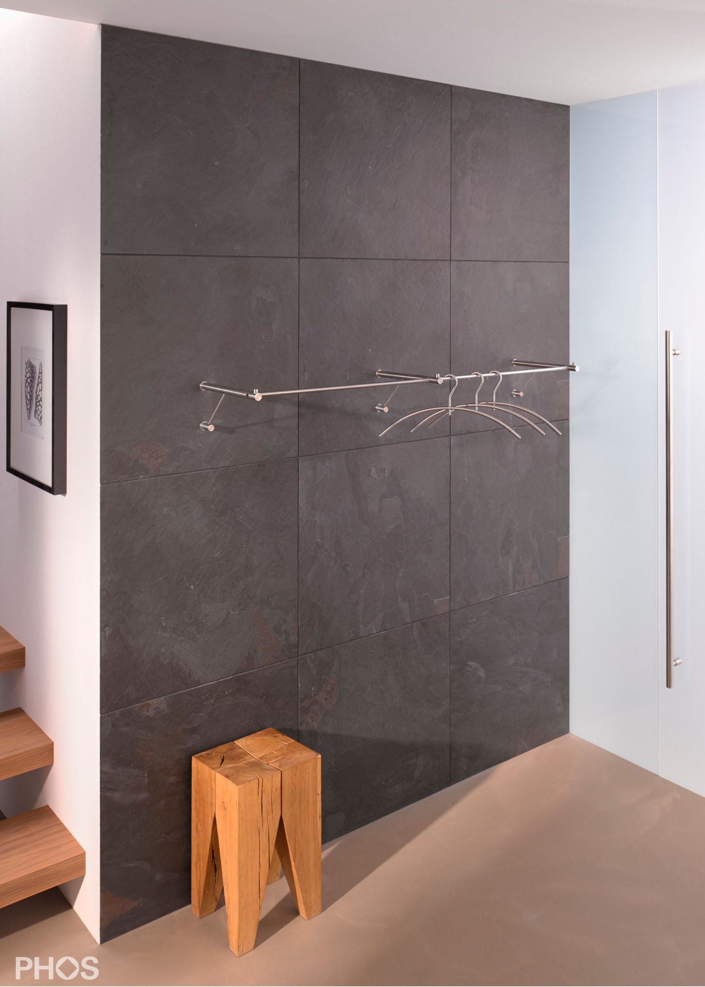 G3-1200 Шкаф навесной, широкий, с платяной штангой - ширина 120 см PHOS  - Вид №2