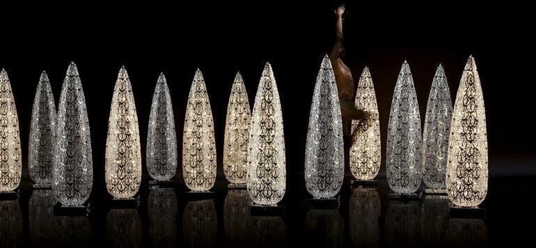 VGnewtrend Настольная лампа / торшер из хрусталя Arabesque 7511203.98 - Вид №8