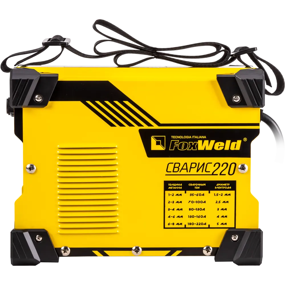 Инверторный сварочный аппарат FoxWeld Сварис 220 для профессиональных и домашних работ 85881271 STLM-0065874 - Вид №4