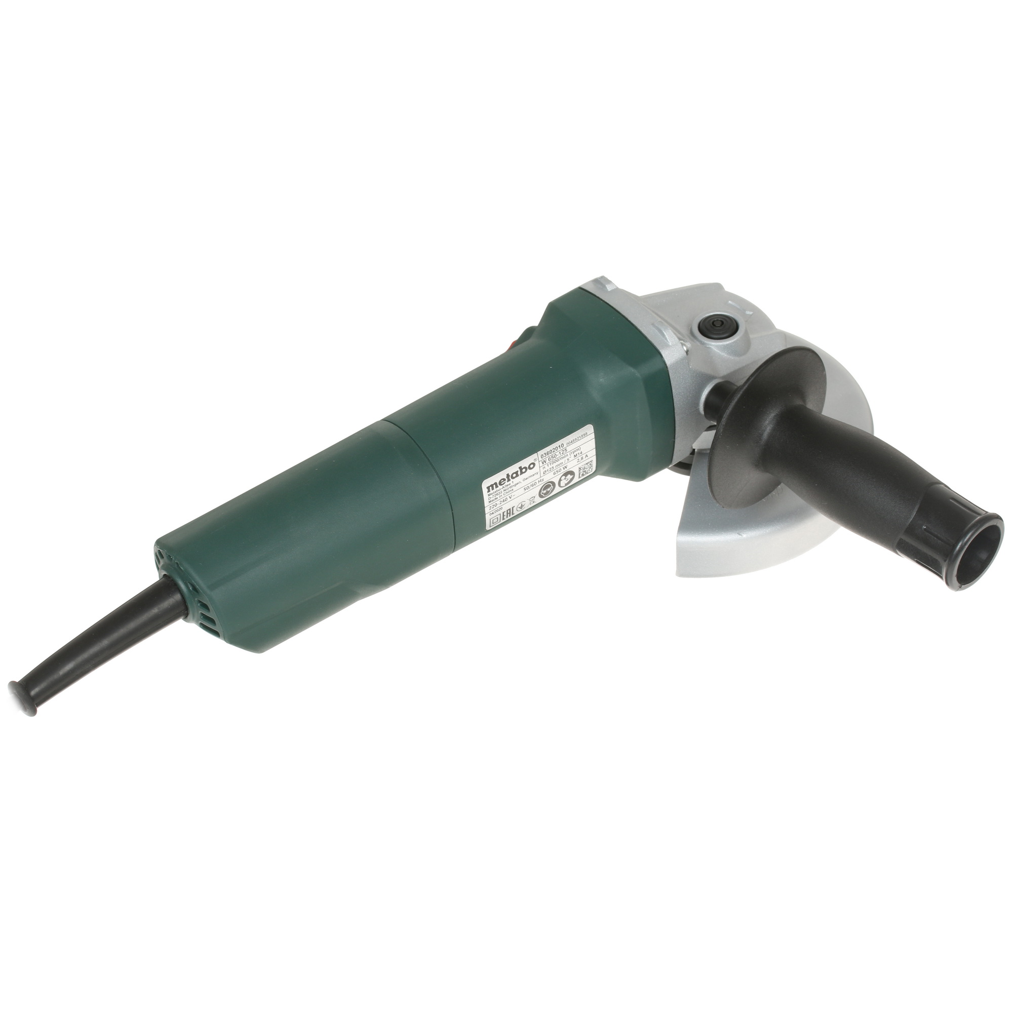 Углошлифовальная машина (УШМ) Metabo W 650-125 8180960 STDN-0109262 - Вид №1