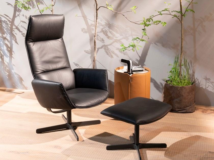 de Sede Кожаная подножка с 4 спицами Ds-344 sun-id-1504051 - Вид №2