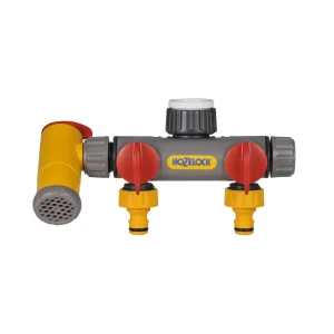 Разделитель потоков Hozelock двухканальный с краном 82561101 STLM-2097697
