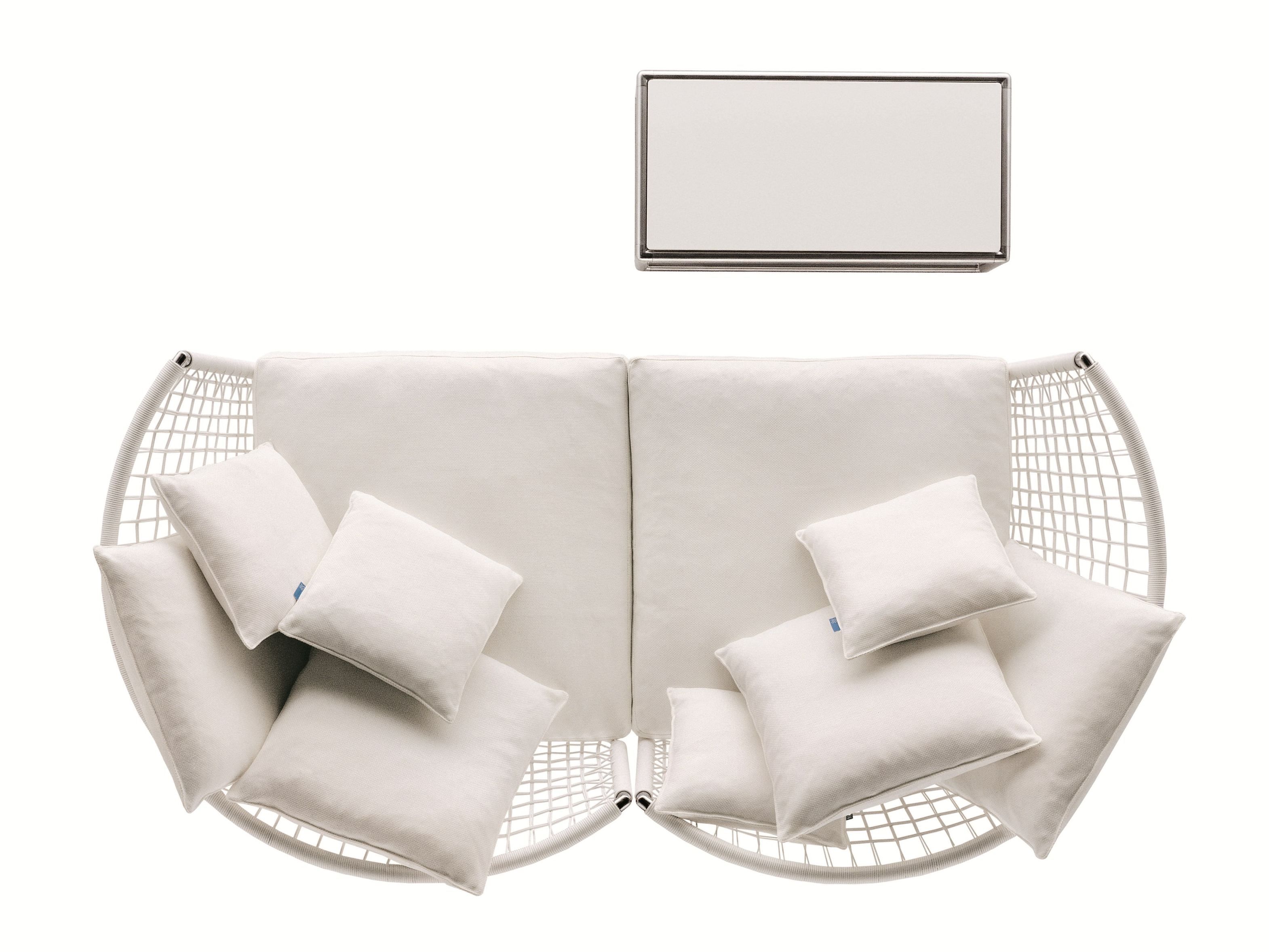 Прямоугольный садовый столик из кварца Coro гнездо ARCH-00046823 - Вид №1