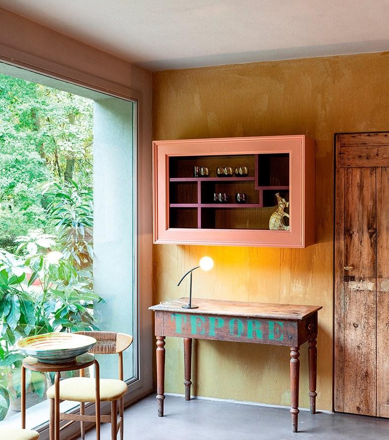 Devina Nais Подвесной книжный шкаф из массива дерева sun-id-1362883 - Вид №1