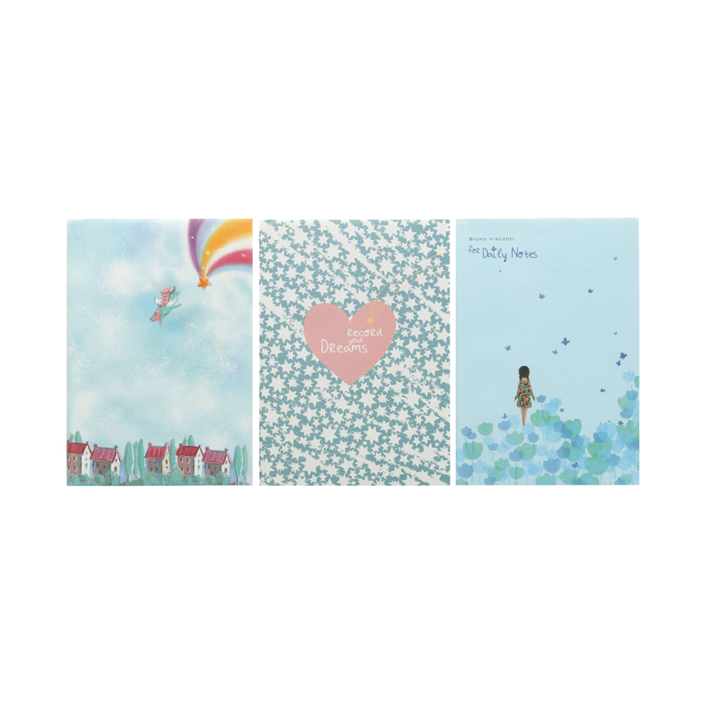 3-217 Блокнот "CITY JOURNAL" А5 210 х 140 мм 64 л. линейка Bruno Visconti 