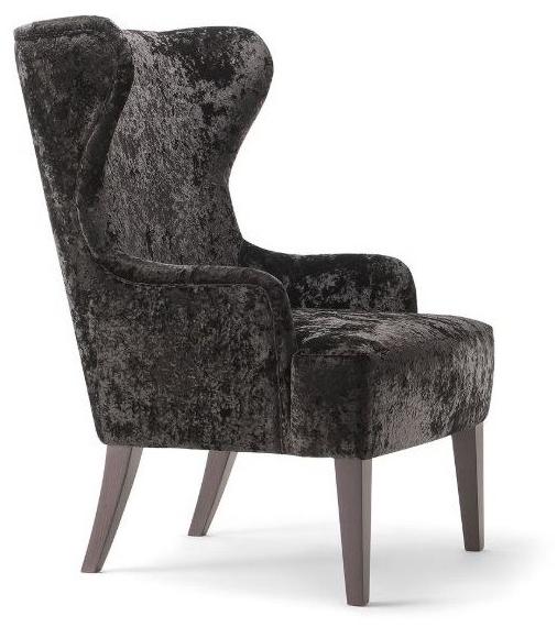 Tirolo Кресло из ткани с подлокотниками с высокой спинкой Cesare 059 p - Вид №1