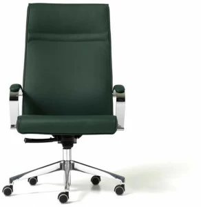 Diemme Кожаное кресло для руководителя с 5 спицами Venus