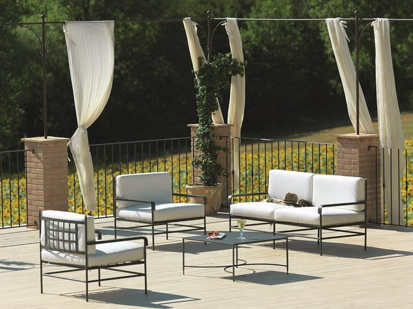 Unopiù Садовый диван из оцинкованного железа и акриловой ткани Toscana Todi - Вид №6