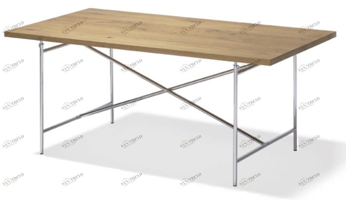 Richard Lampert Прямоугольный стол из стали и дерева Eiermann sun-id-1358098