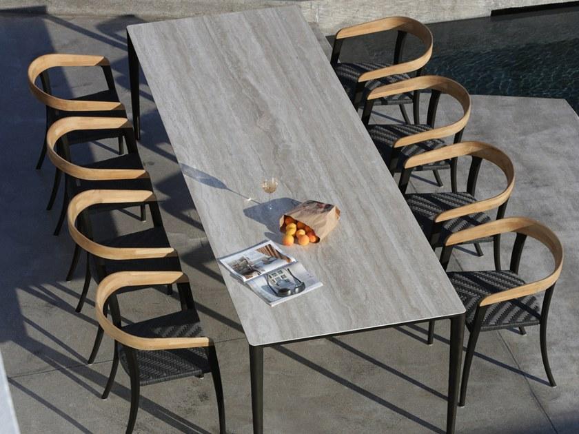 Royal Botania Прямоугольный керамический садовый стол sun-id-1447889 - Вид №1