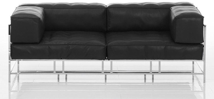 brühl 2-местный кожаный диван-основа для санок Easy pieces sun-id-1370188 - Вид №1