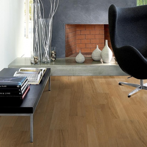 Паркетная доска Kahrs Дуб Бриз Линнея Матовая Гладкая 2600200567 - Вид №22