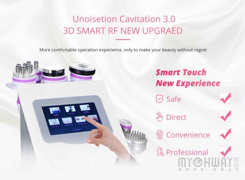 52714 Аппарат 3D RF лифтинга, вакуум, кавитация 7 в 1 MS-76D2 Mychway  - Вид №5