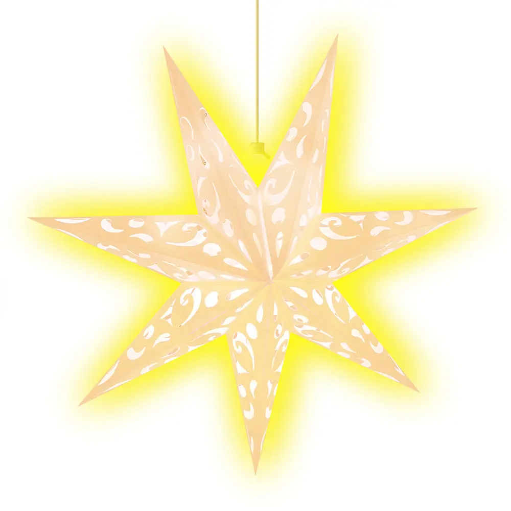 89378388 Электрогирлянда-фигура Звезда романтика для дома 60 см разноцветный STLM-1414324 Santreyd 