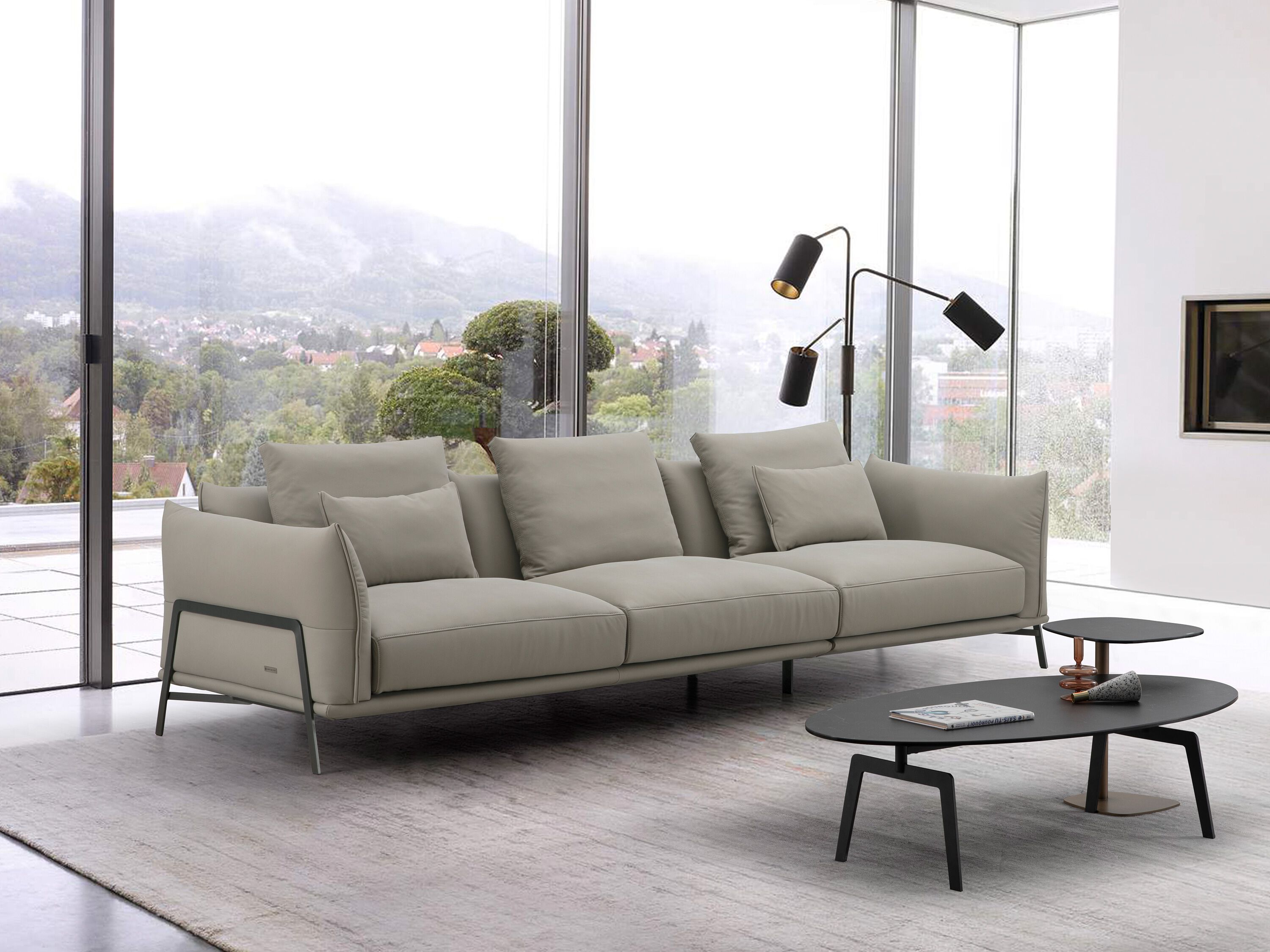 3-местный кожаный диван CAMPO DE' FIORI IBIZA ARCH-00085434 - Вид №4