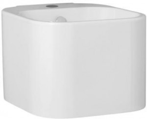 TALP04443000 Подвесная раковина настенная прямоугольная Azzurra Ceramica Tandem белая