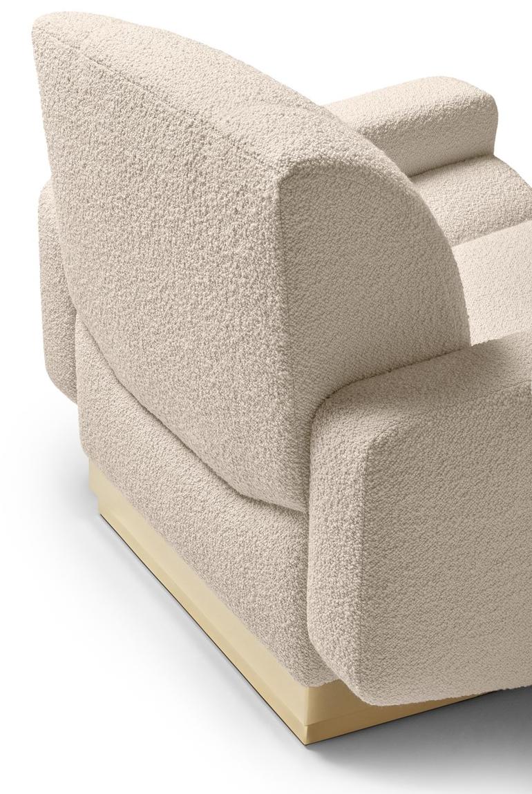 Munna Кресло из ткани с подлокотниками Gran torino sun-id-1462410 - Вид №3