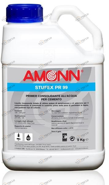 J.F. AMONN Укрепляющая грунтовка для бетона на водной основе Primer per pavimenti sun-id-1468325