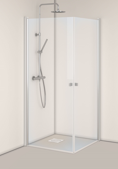 1450436 Igloo Pro Corner Двойное Прозрачное Стекло 90X100 Hafa Прозрачный  - Вид №1