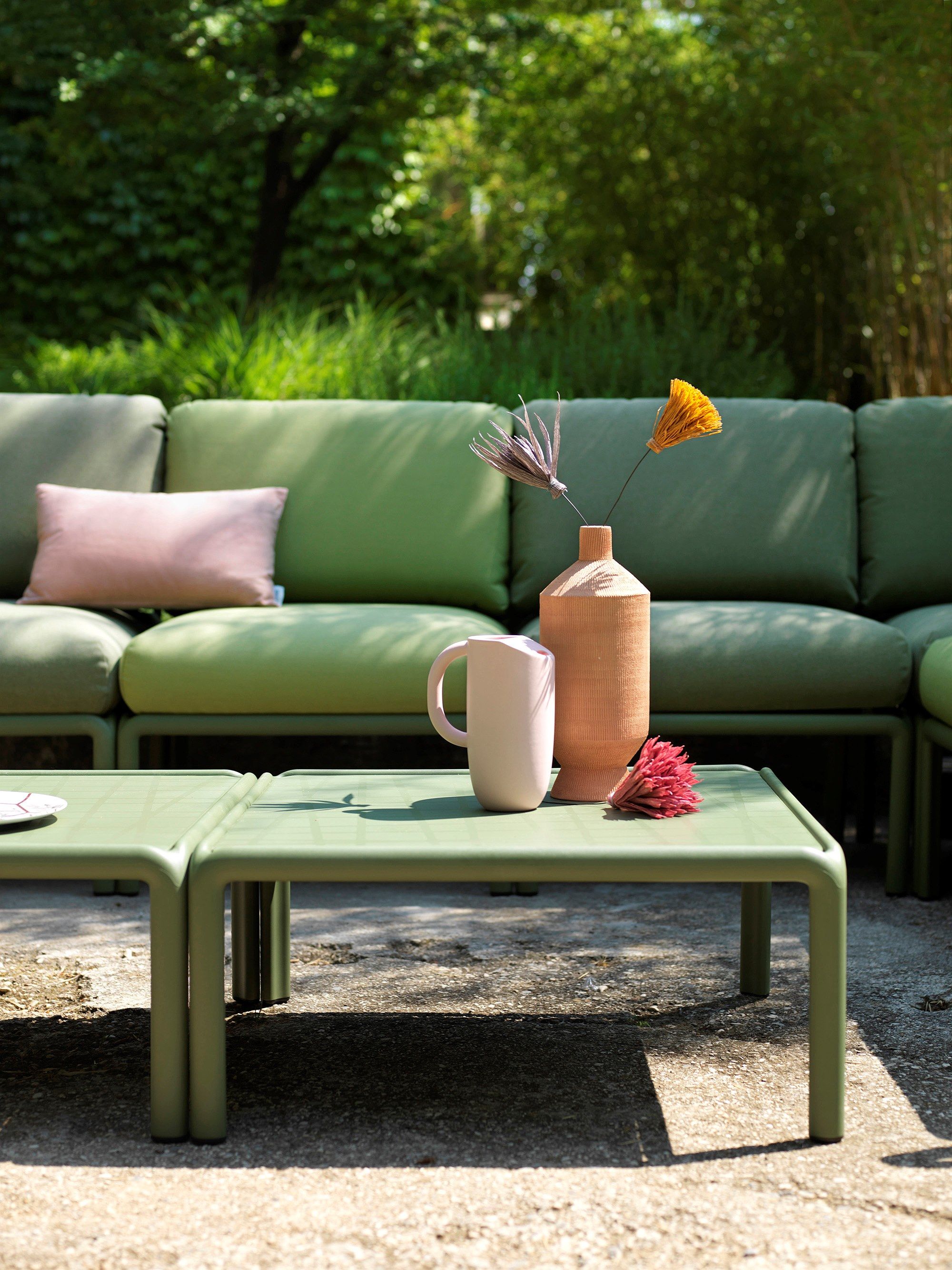 Квадратный садовый столик из смолы Nardi ARCH-00010196 - Вид №3