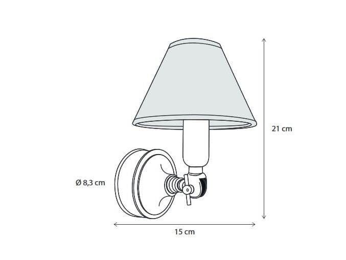 Латунный настенный светильник Authentage Lighting Fiston Capuche ARCH-00054578 - Вид №2