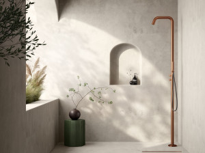 Напольная душевая колонна из нержавеющей стали