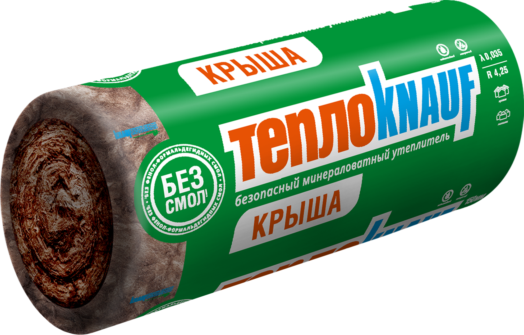 KNAUF INSULATION Утеплитель для кровли минеральный 150 мм 5 м² 18482108
