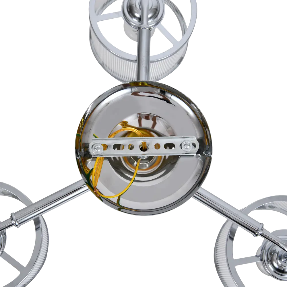 Люстра подвесная Essence 3 лампы 9 м² цвет хром Escada STLM-2192920 - Вид №5