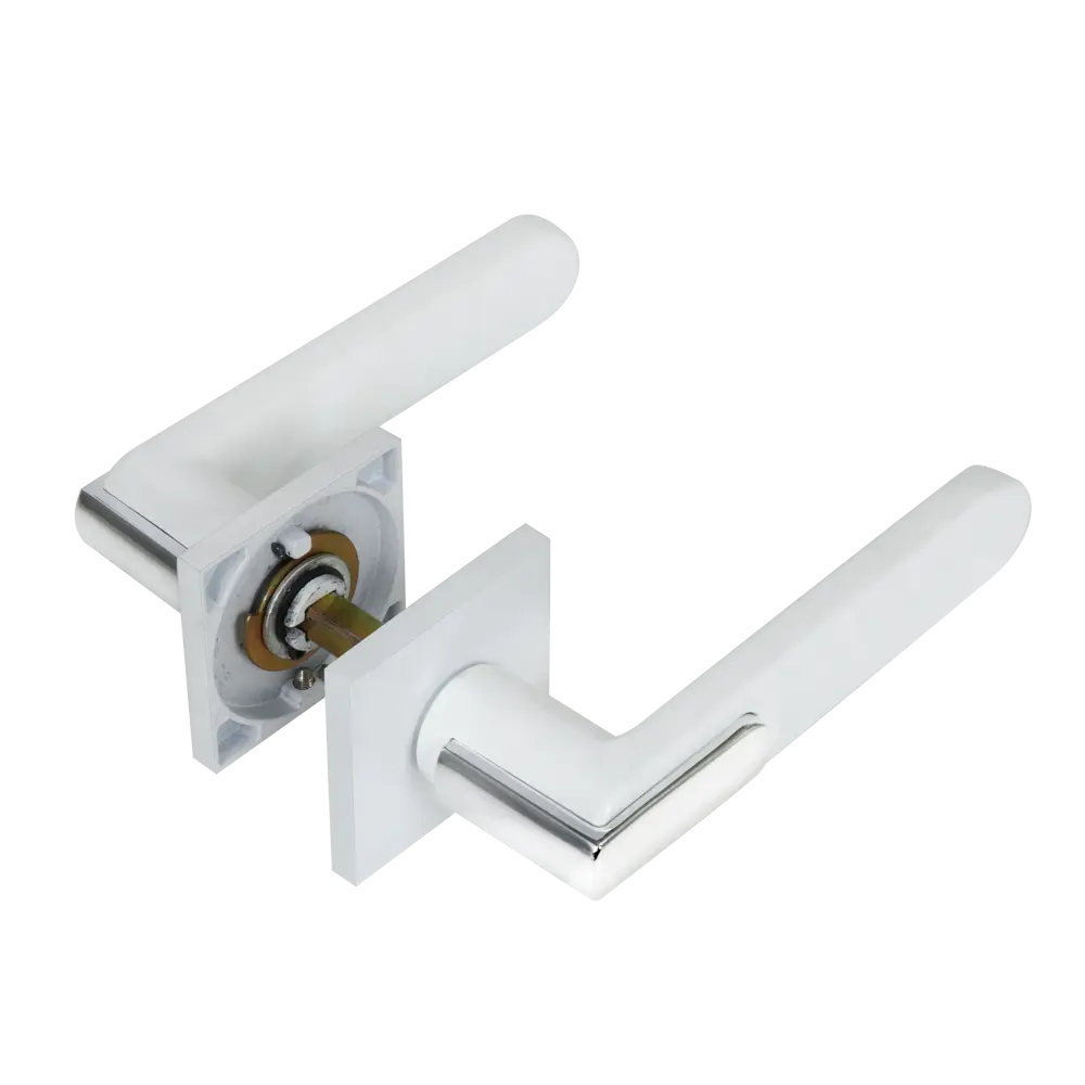 Дверные ручки Edson EDS-178B-Q2 белые для межкомнатных дверей 85170512 STLM-0059408