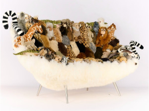 2-местный диван из полиэстера