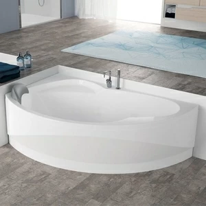 Ванна Standard Novellini VOGUE с набортным смесителем и боковой панелью