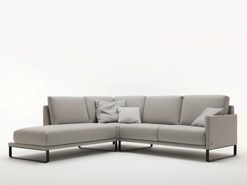 Rolf Benz Модульный диван на санках из ткани с шезлонгом Rolf benz 009 cara sun-id-1346325 - Вид №1