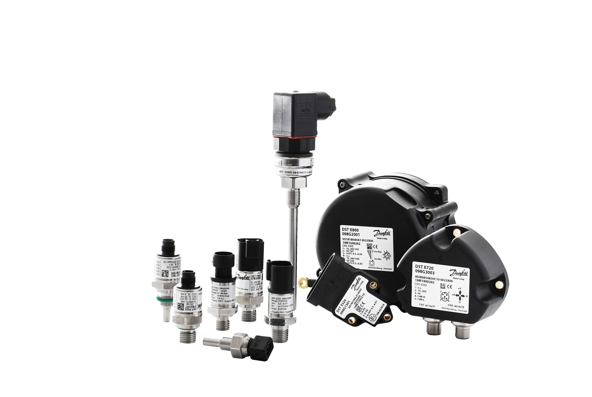 Danfoss MBT3560 — термопреобразователь сопротивления с унифицированным выходным сигналом 4-20 мА Датчик температуры MBT 3560 084Z4032  - Вид №5