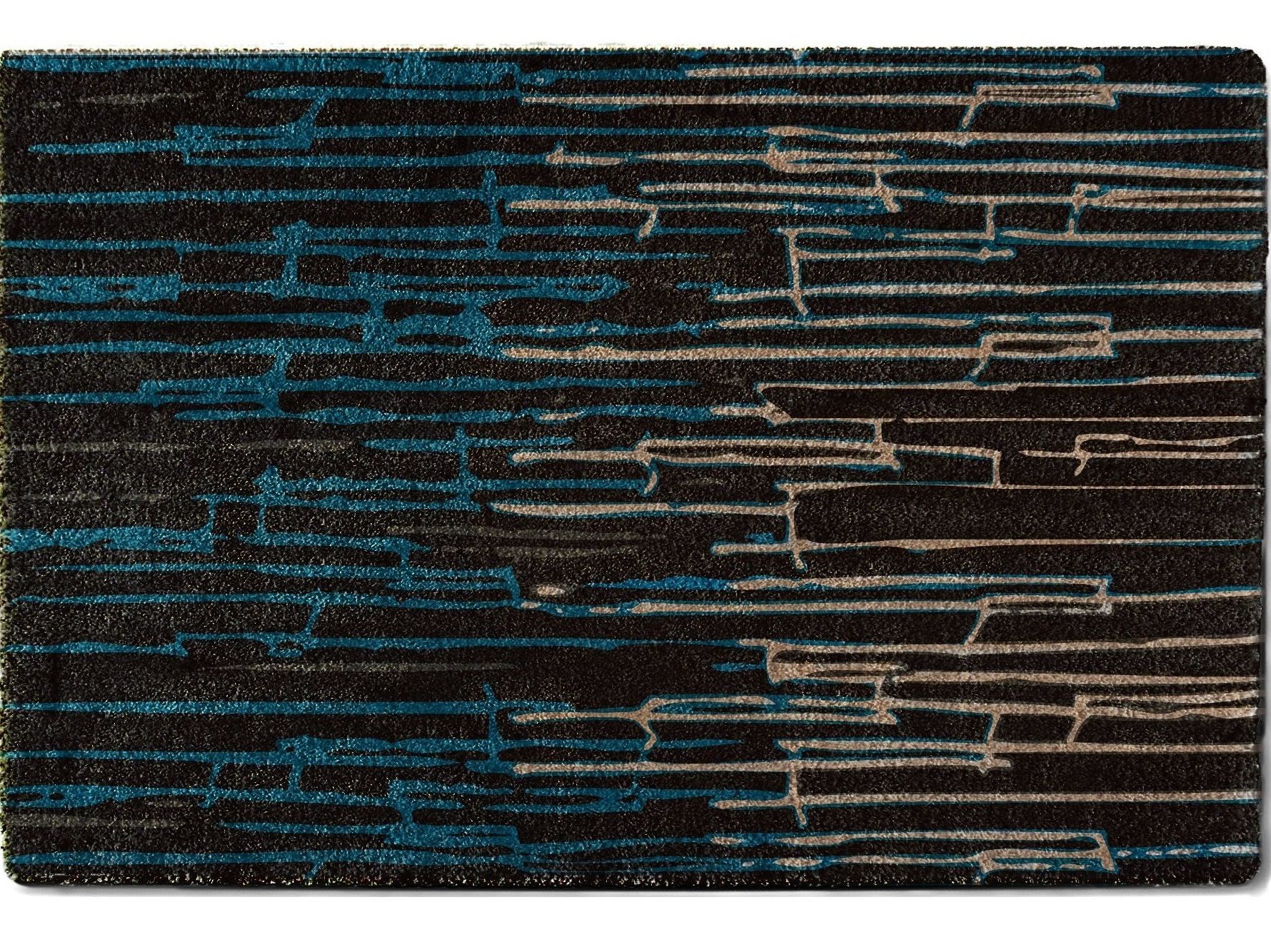 Прямоугольный ковер ручной работы из ткани Brabbu KASAI ARCH-00097473