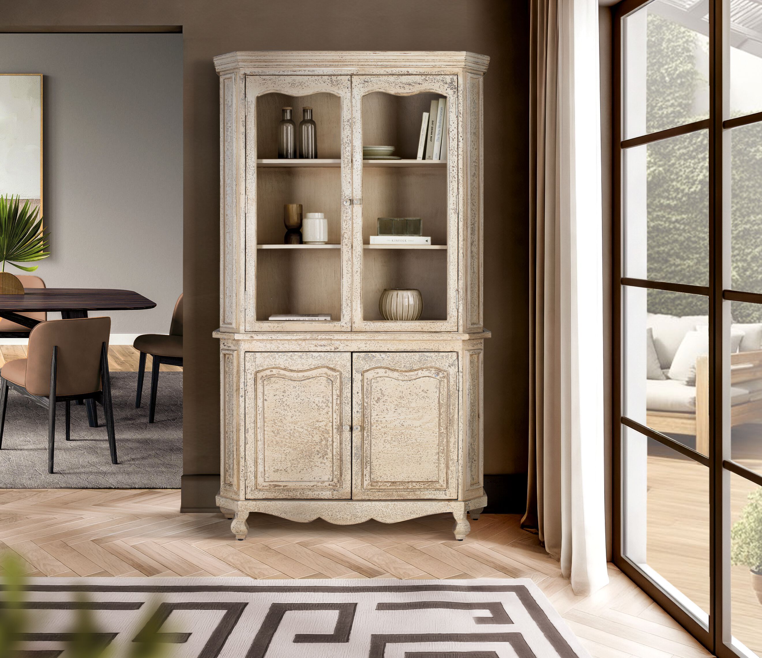 Сервант из манго с распашными дверцами Giner y Colomer 1803 ARCH-00087423 - Вид №6