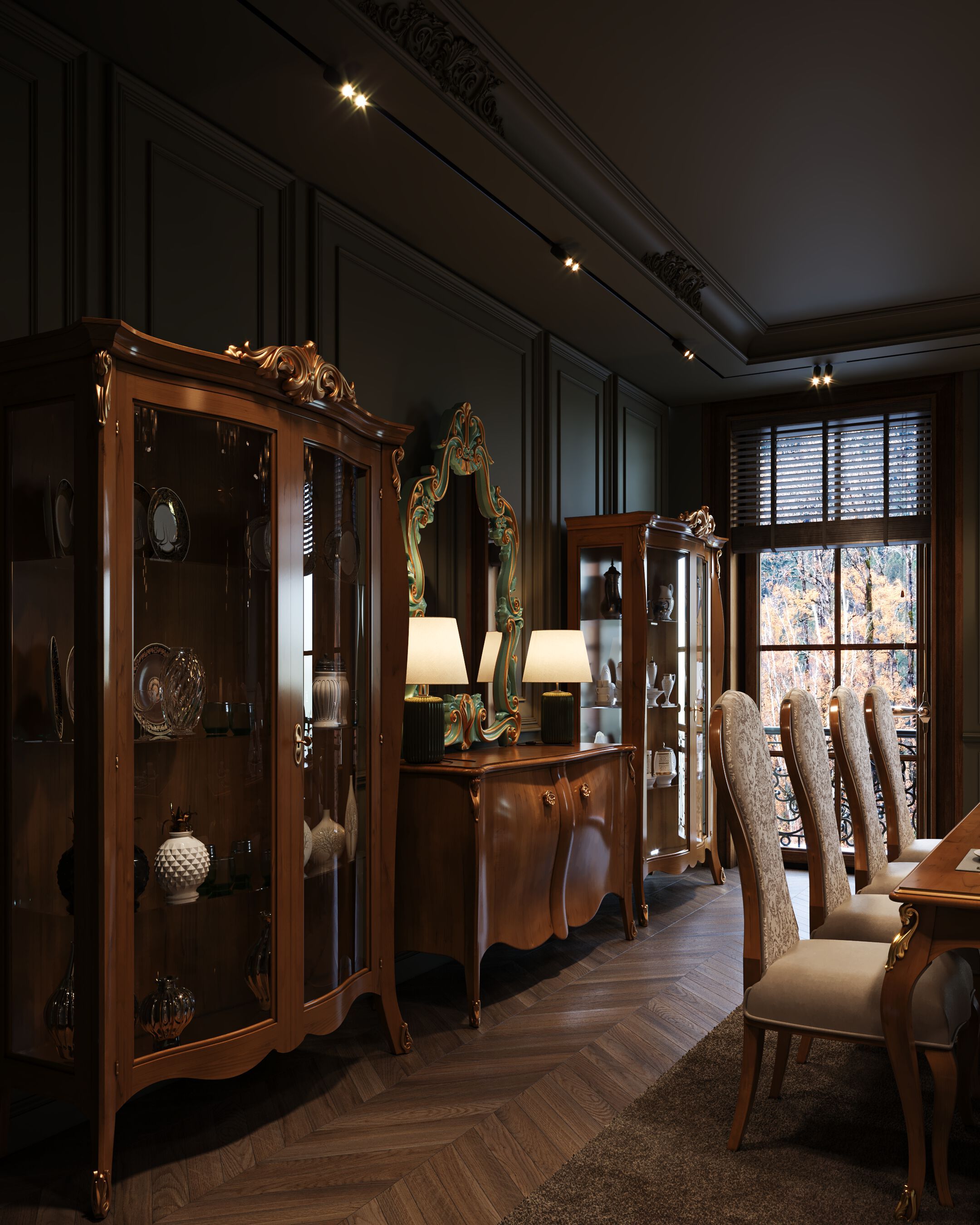 Деревянная витрина CASA +39 очарование ARCH-00038776 - Вид №1