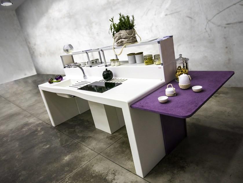 HI-MACS Кухонная столешница из hi-macs® sun-id-1355942 - Вид №31