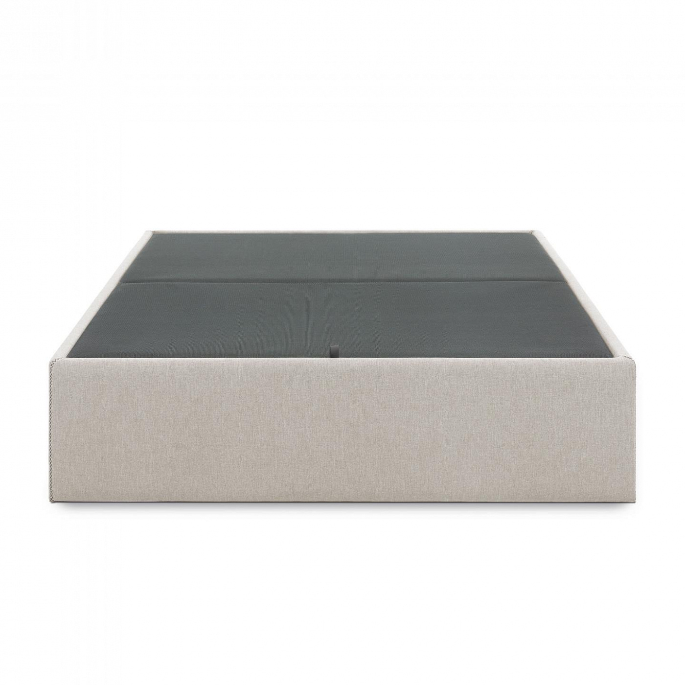 062844 Кровать c ящиком для хранения 150x190 бежевая La Forma Matters 