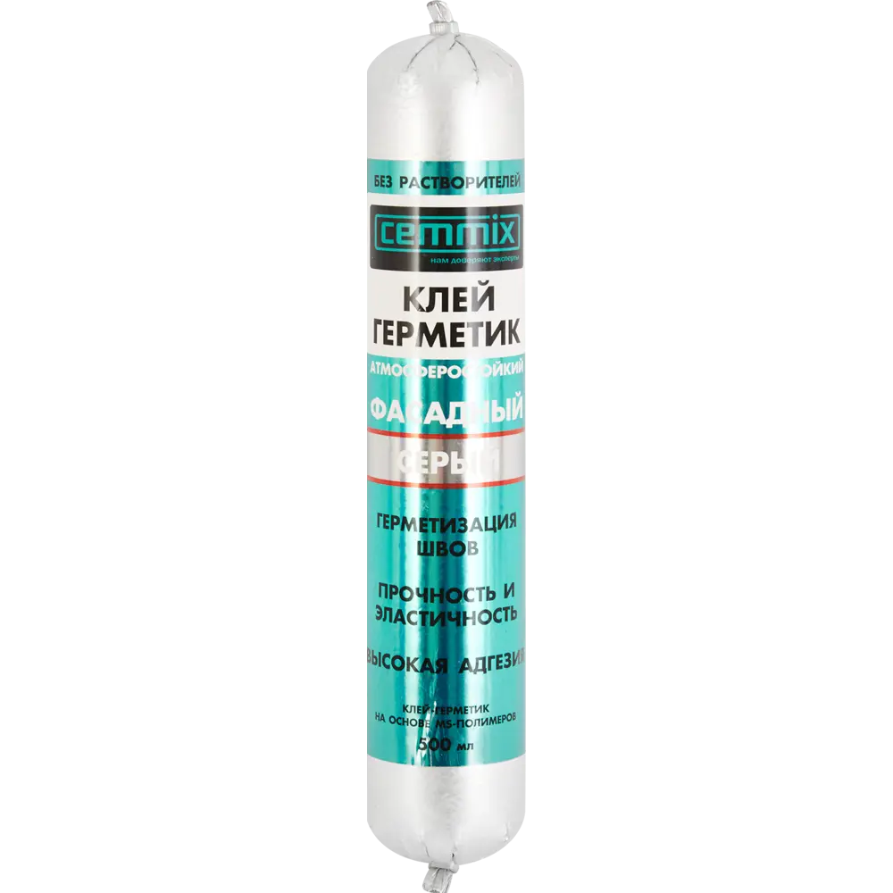 Фасадный клей-герметик CEMMIX для швов и соединений 500 мл 82577365 STLM-0030413