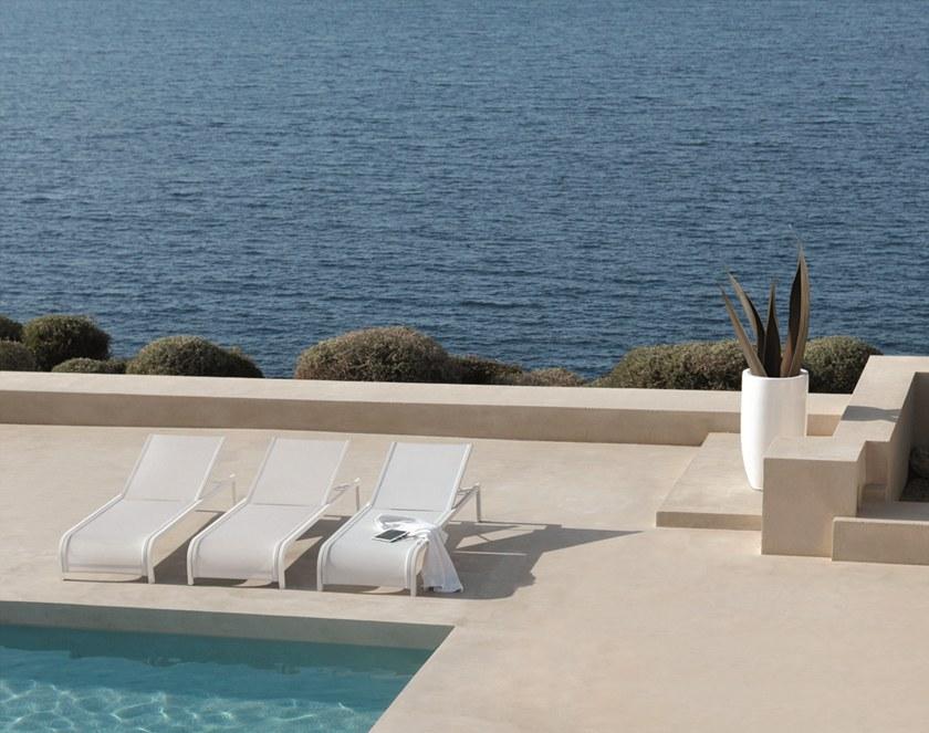 MANUTTI Откидной алюминиевый садовый шезлонг Latona sun-id-1394027 - Вид №3