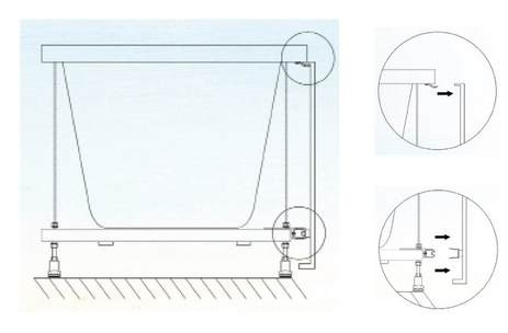 A104 L Ванна гидромассажная SSWW  - Вид №6