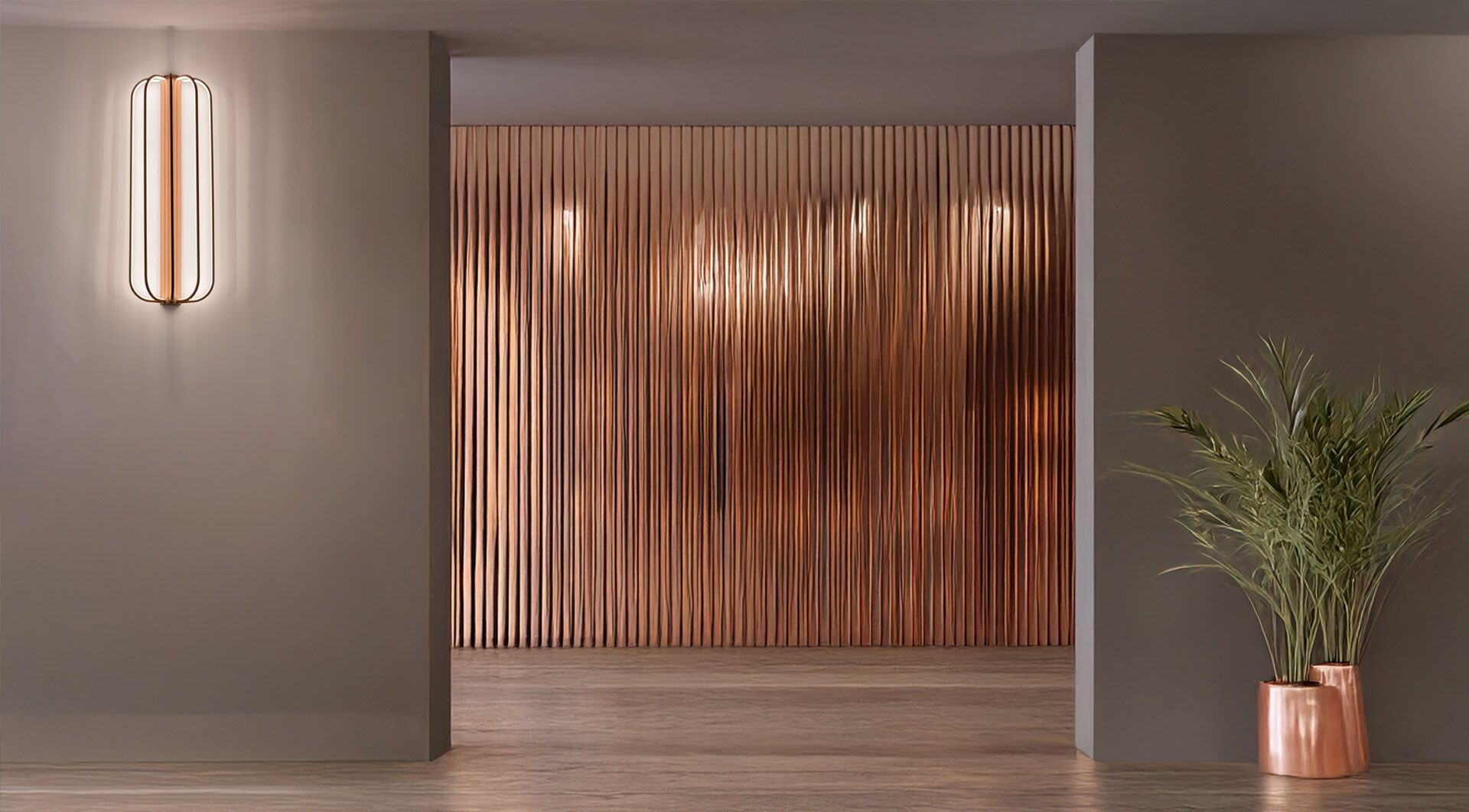 Алюминиевый светодиодный настенный светильник с диммером EGOLUCE Cavea ARCH-00039234 - Вид №7