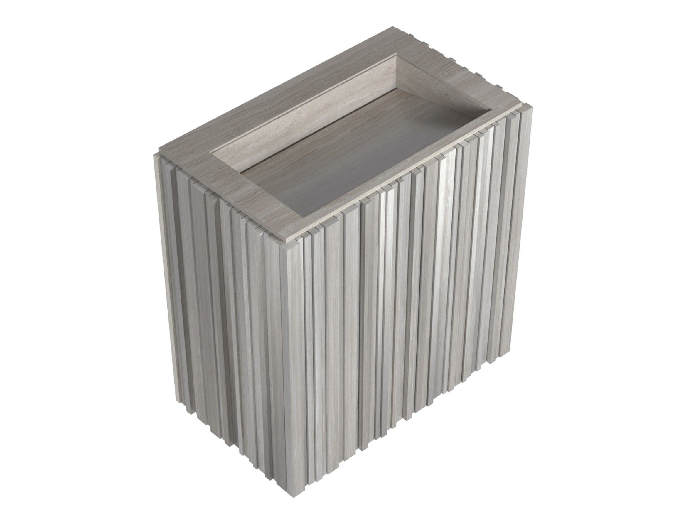 Прямоугольная каменная раковина Salvatori Ишибуро ARCH-00117620 - Вид №5