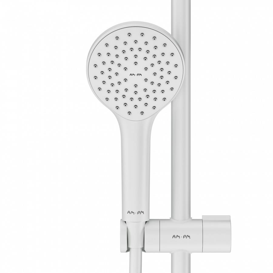 F43885A24 набор 2в1: см-ль д/душа верхний душ d 220 мм ручн.душ 110 мм 1 ф-ция душевая шта AM.PM X-Joy  - Вид №2