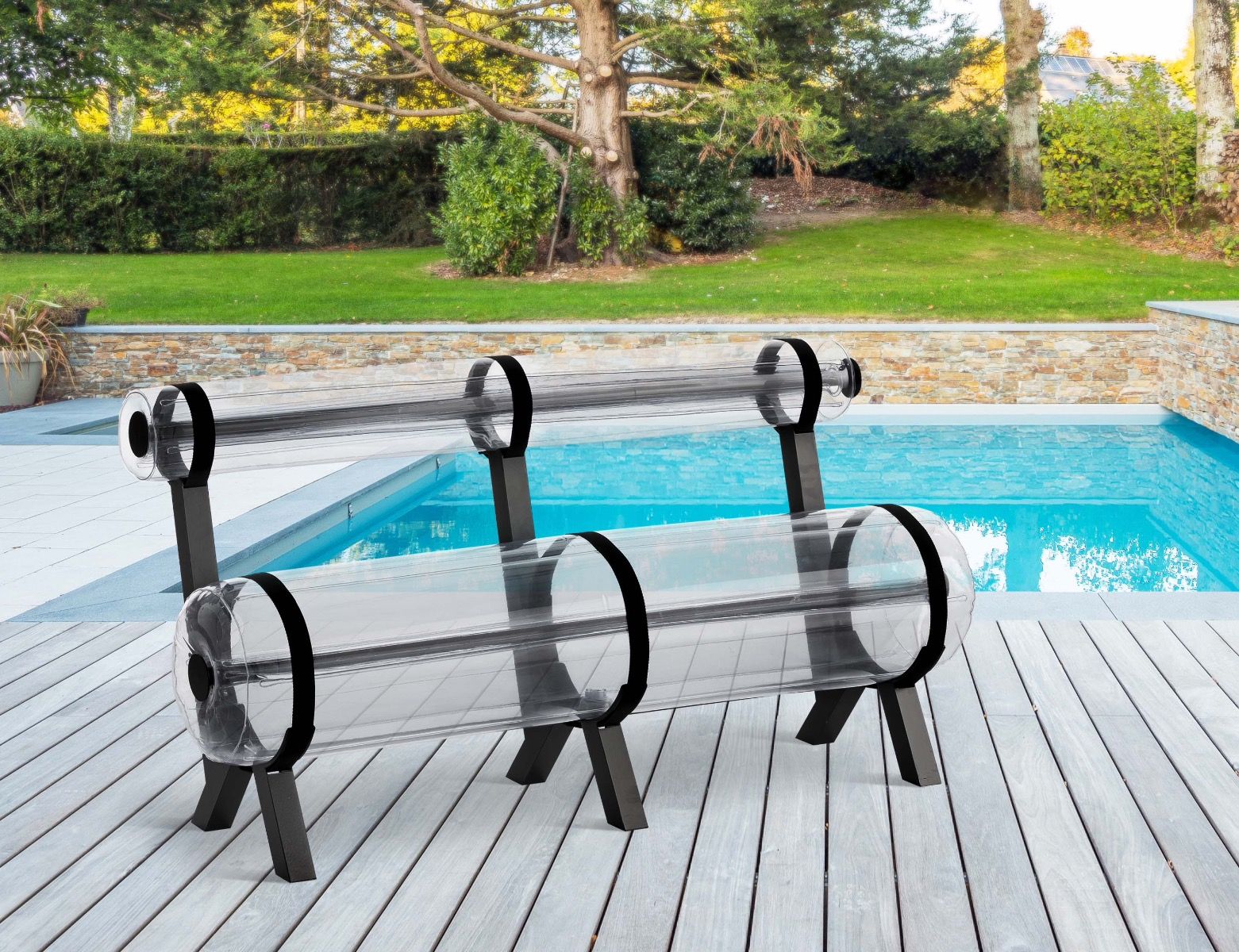 MOJOW ZIBA скамейка 1м50 Прозрачный BZCN1501TR - Вид №1