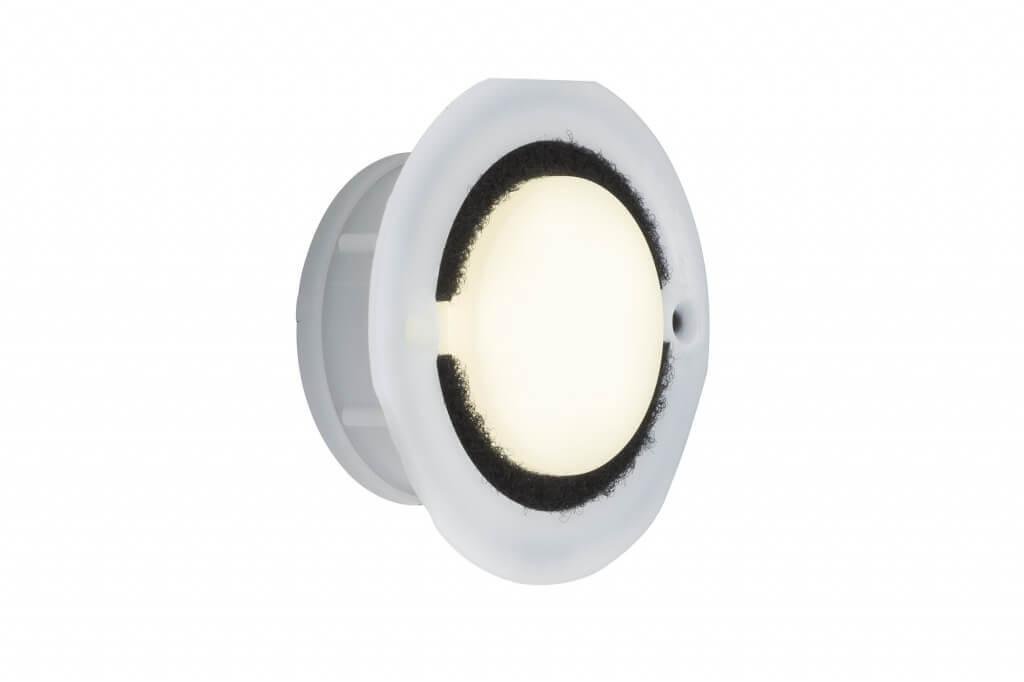 Уличный встраиваемый светильник светодиодный 7,5х7,5х3 см белый Downlight Basic 93741 PAULMANN DOWNLIGHT BASIC 00-3896038 Белый  - Вид №2