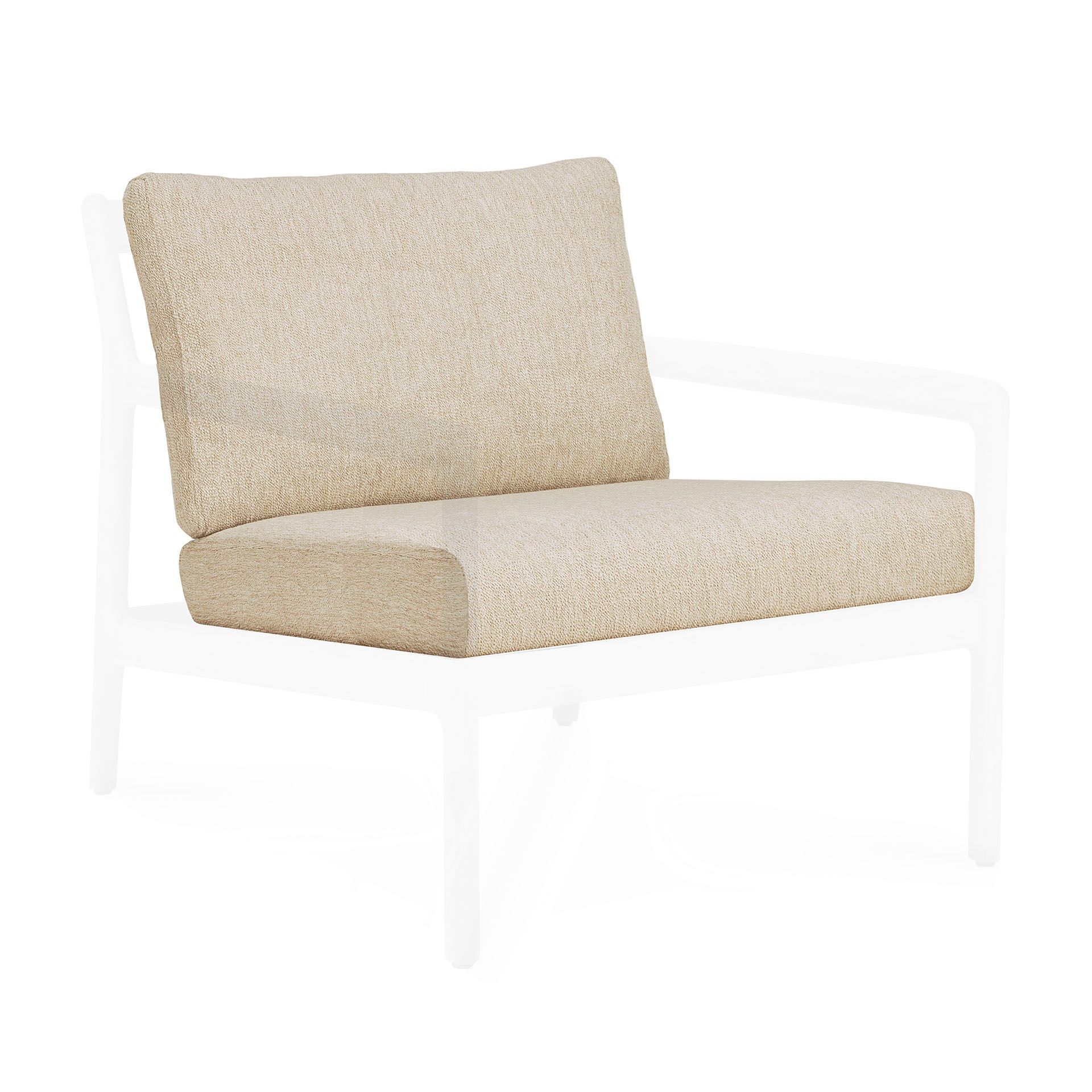 Мягкое ТИК садовое кресло с подлокотниками Ethnicraft Jack ARCH-00023917 - Вид №11