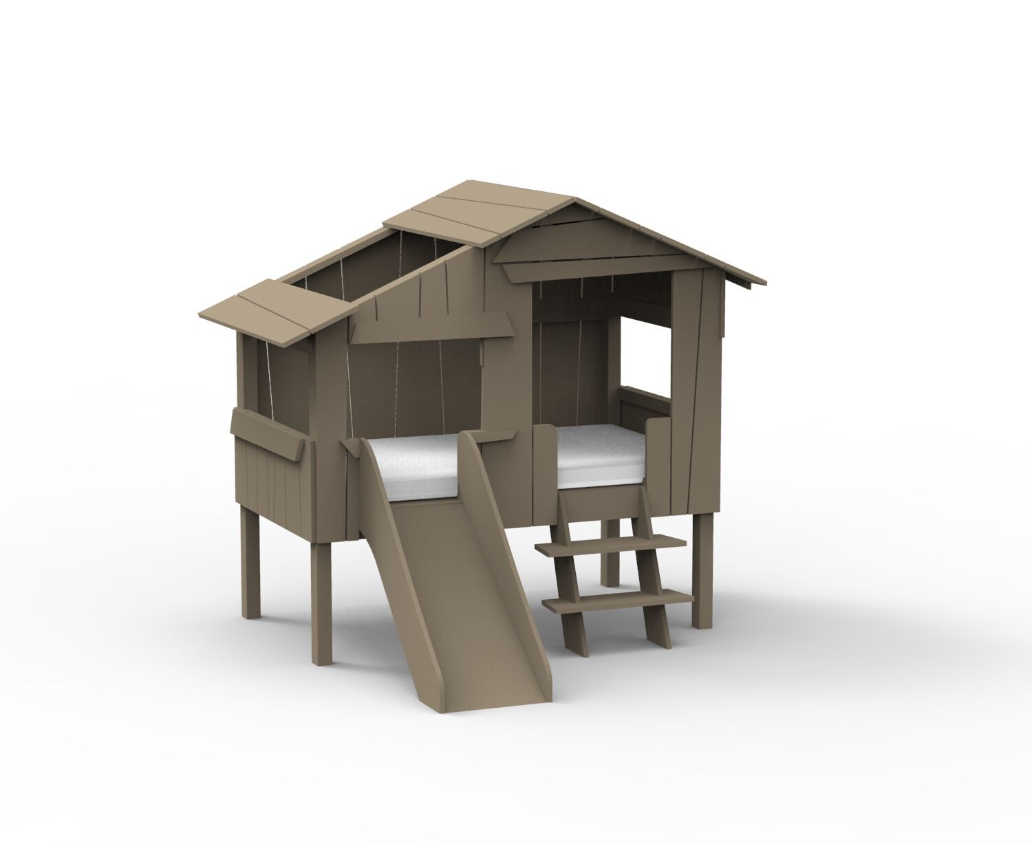 Кровать-чердак из МДФ Mathy by Bols TREEHOUSE BEDS &amp ARCH-00114895 - Вид №21